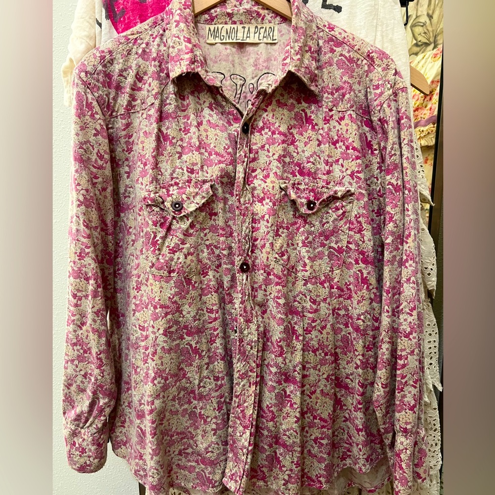 Magnolia Pearl Button/Snap Love Shirt